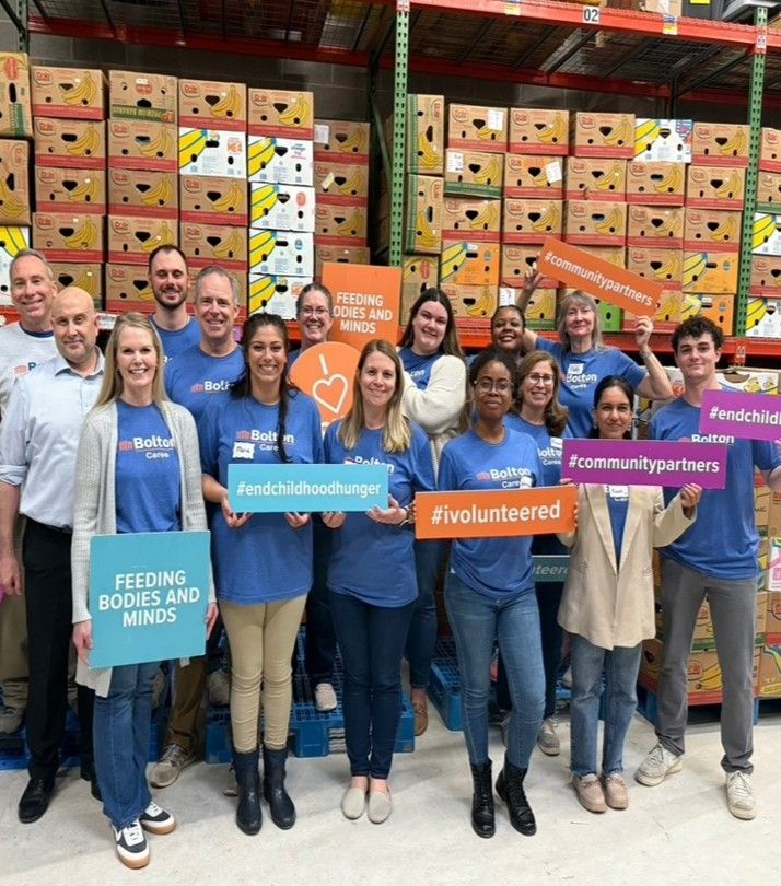 Bolton team volunteers